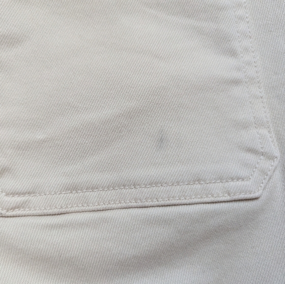 EVERLANE 2 PAIRS ANKLE CUT PANTS- CREAM & BLACK SIZE 0 - Picture 4 of 4